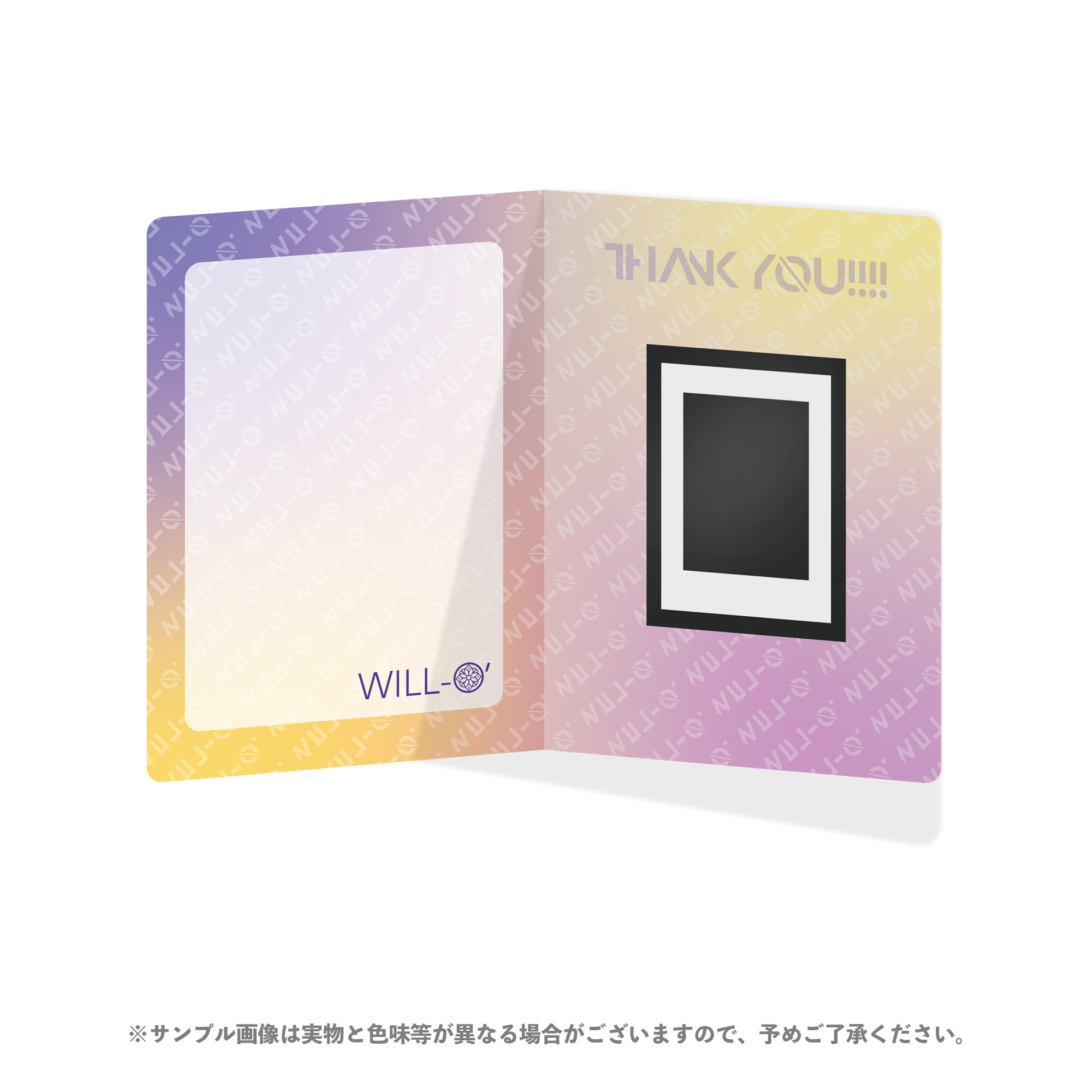 【小森うずら】FC限定/特製カードボードつきソロチェキ(ハロウィン)